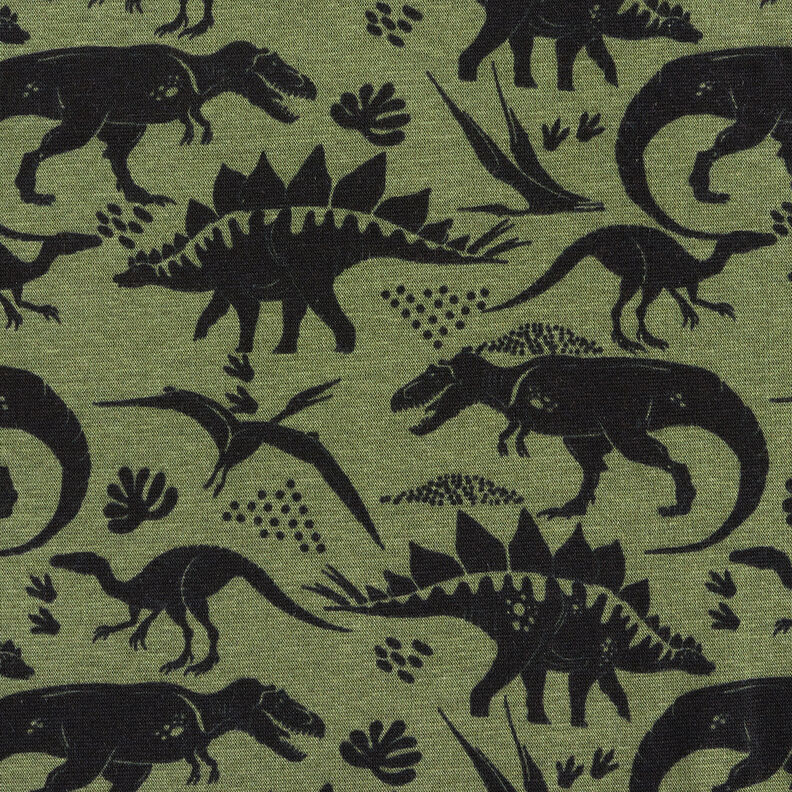 Alpfleece dinosaurier – mörk-oliv,  image number 1