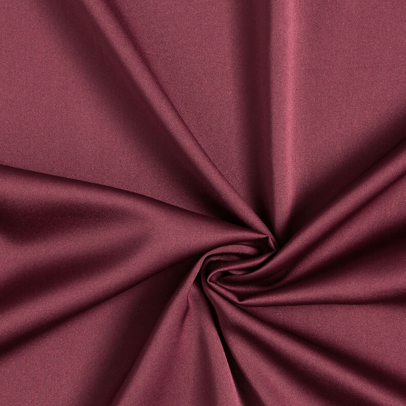 Mikrofiber Satin – bordeauxrött,  image number 1