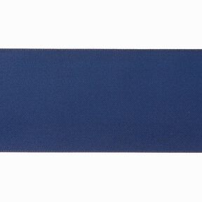Satinband [50 mm] – marinblått, 