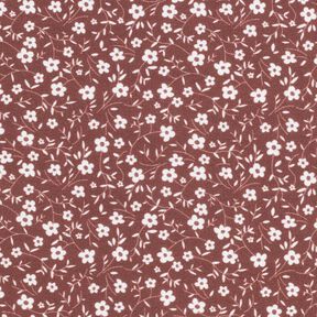 Poplin Millefleurs – brons/vit, 