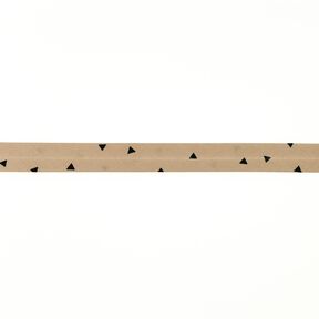 Snedslå Trianglar [20 mm] – beige/svart, 