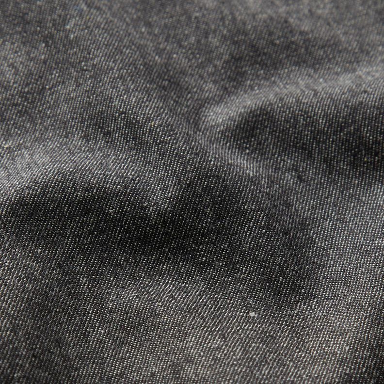 bomullsdenim medium – svart,  image number 2