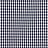 Bomullstyg Vichy rutig 0,5 cm – svartblå/vit,  thumbnail number 1