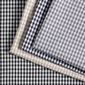 Bomullstyg Vichy rutig 0,5 cm – svartblå/vit,  thumbnail number 5