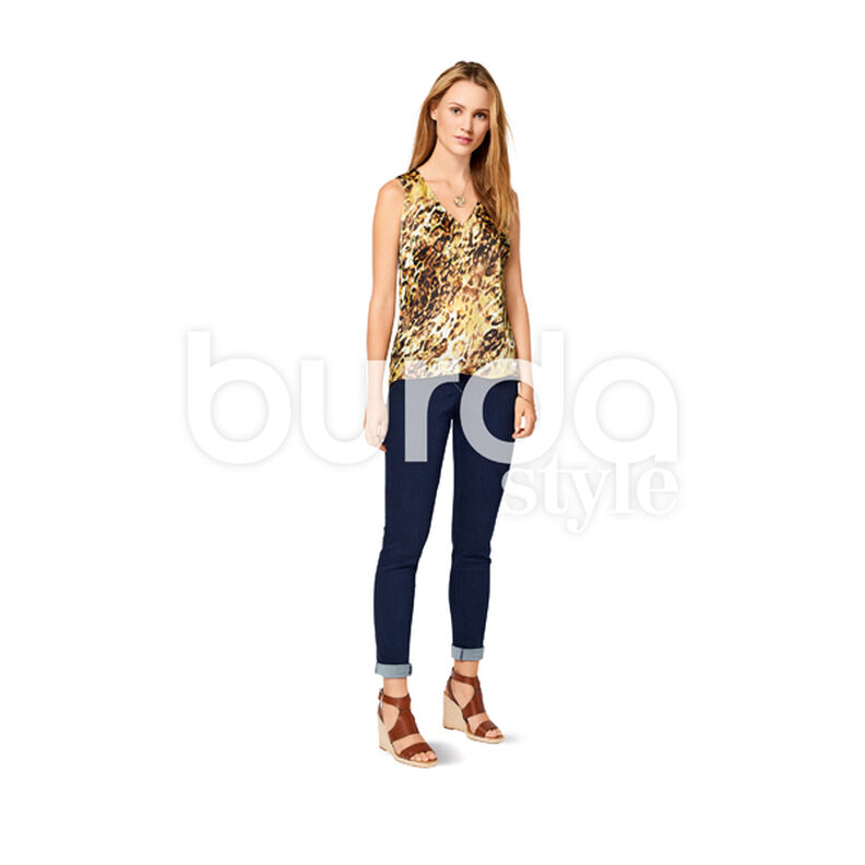 Byxor / jeans, Burda 6543,  image number 6