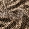 Stickad jacquard romber – beige/brun,  thumbnail number 2