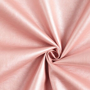 Konstläder Metallic-glans – rosa, 