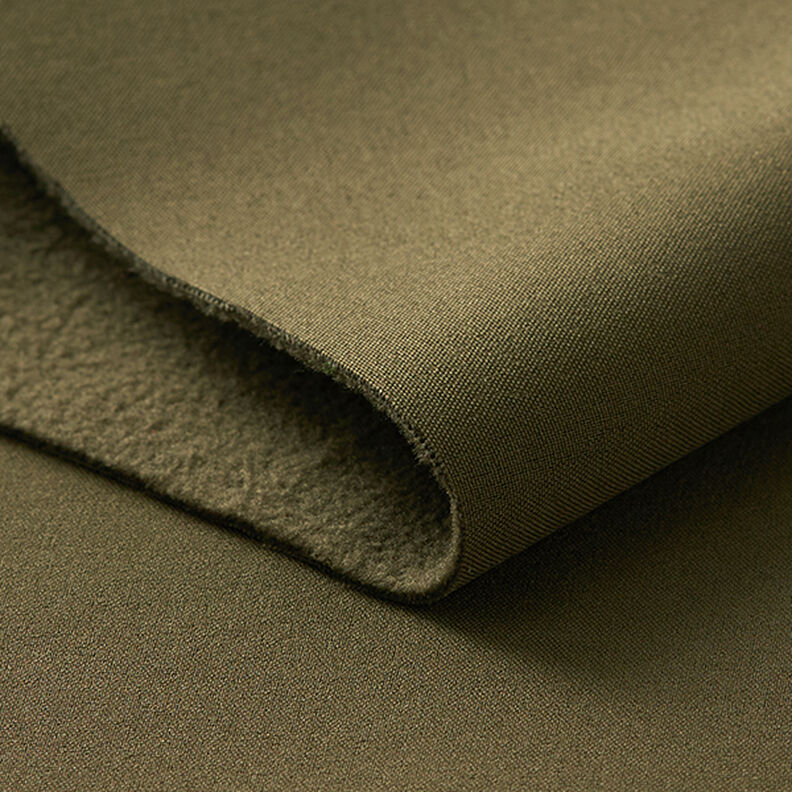 Softshell Enfärgat – mörk-oliv,  image number 5