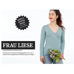 FRAU LIESE Tröja med omlottlook | Studio Schnittreif | XS-XXL, 