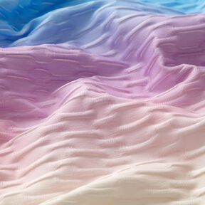 sportjersey struktur färggradient – aquablått/ljusrosa, 