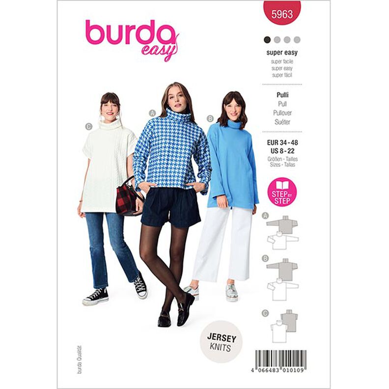 Tröja | Burda 5963 | 34-48,  image number 1