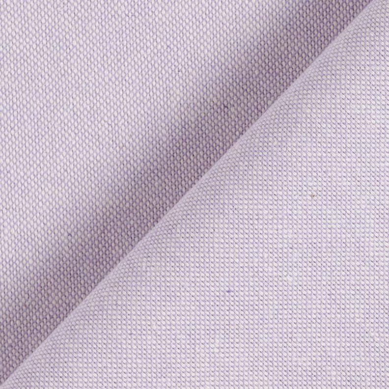 Dekorationstyg halvpanama chambray återvunnet – pastellfläder,  image number 3