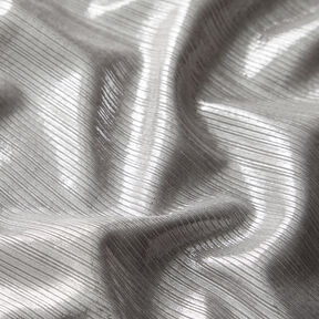 Ribbad jersey metallic – silvermetallic, 