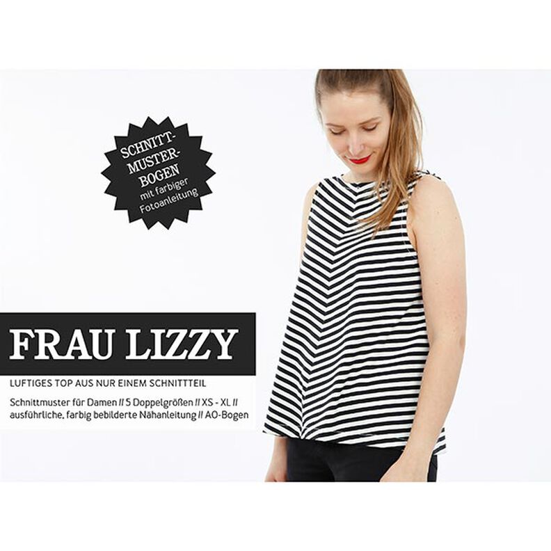 FRAU LIZZY - luftig damtopp, Studio Schnittreif | XS - XL,  image number 1