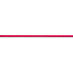 Gummisnodd [Ø 3 mm] – intensiv rosa, 