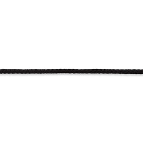 bomullssnodd [Ø 3 mm] – svart, 