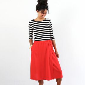 FRAU GINA - kjol i omlottstil med fickor i sidosömmarna, Studio Schnittreif | XS - XL, 