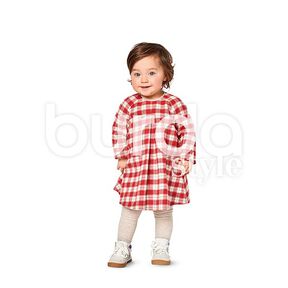 Babyklänning | Blus | Byxor, Burda 9348 | 68 - 98, 