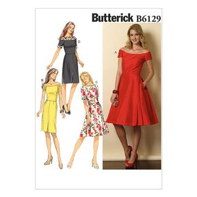 Klänning | Butterick 6129 | 32-40, 