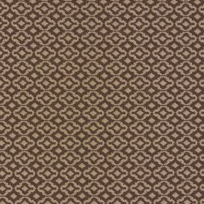 Stickad jacquard romber – beige/brun, 