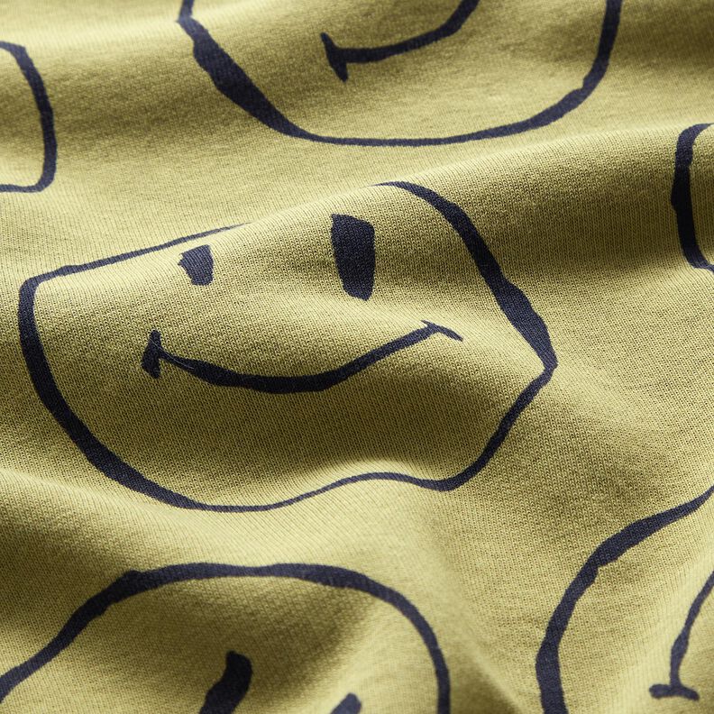 Sweatshirt Ruggad Smiley – oliv,  image number 2