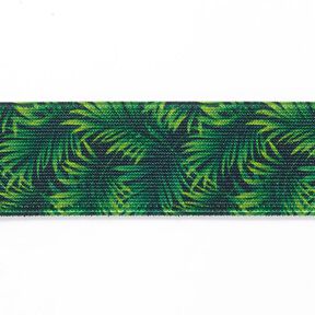 Resårband Jungle [ 3,5 cm ] – gräsgrönt, 