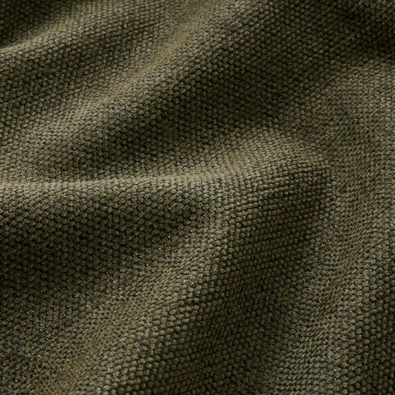 Stoppningstyg chenille-tyg – khaki,  image number 2