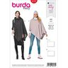 Cape, Burda 6175 | 34-44,  thumbnail number 1