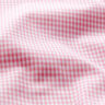 Bomullstyg Vichy rutig 0,2 cm – rosa/vit,  thumbnail number 2