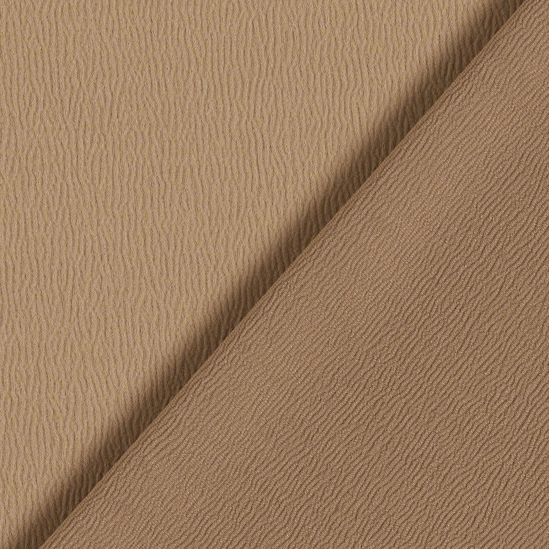 Crepe-satin enfärgad – sand,  image number 3