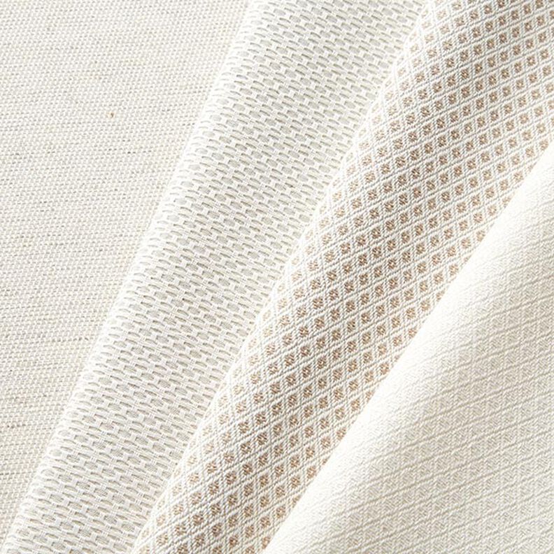 Dekorationstyg Jacquard små vaxkakor – ljusbeige,  image number 4