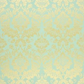 Dekorationstyg Jacquard Trento 280 cm – mint, 