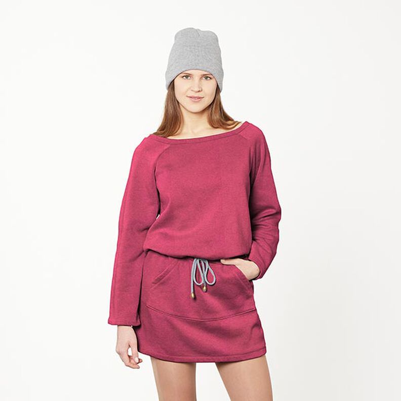 Sweatshirt Ruggad – hallon,  image number 7