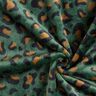 Mysfleece fint leopardmönster – mörkgrön/svart,  thumbnail number 3