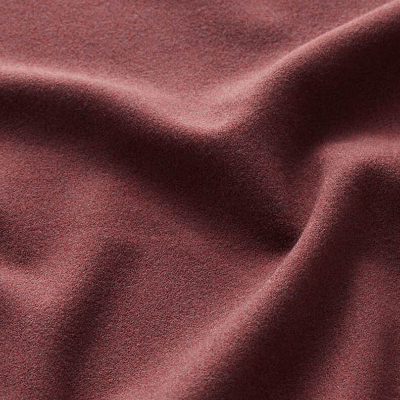 Kapptyg velour enfärgat – merlot,  image number 2