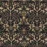 Jacquard-jersey ornament – guldmetallic/svart,  thumbnail number 1