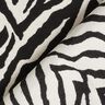 Dekorationstyg Jacquard zebra – elfenbensvit/svart,  thumbnail number 4