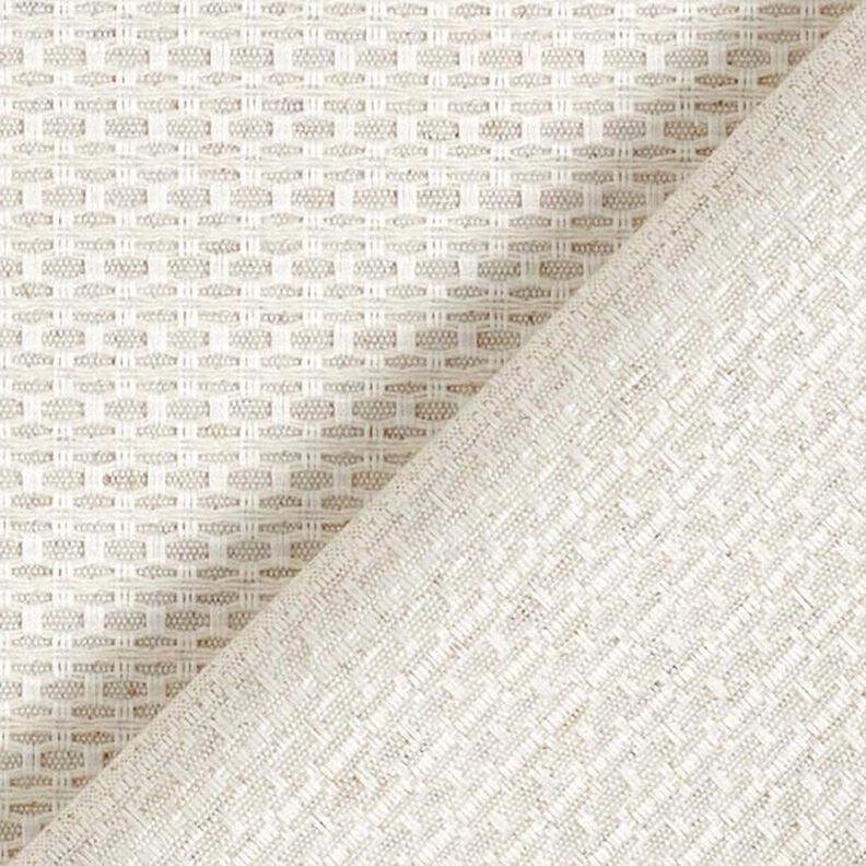 Dekorationstyg Jacquard små vaxkakor – ljusbeige,  image number 3