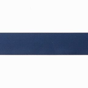Satinband [25 mm] – marinblått, 