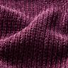 Glitter chenille – aubergine/silvermetallic,  thumbnail number 2