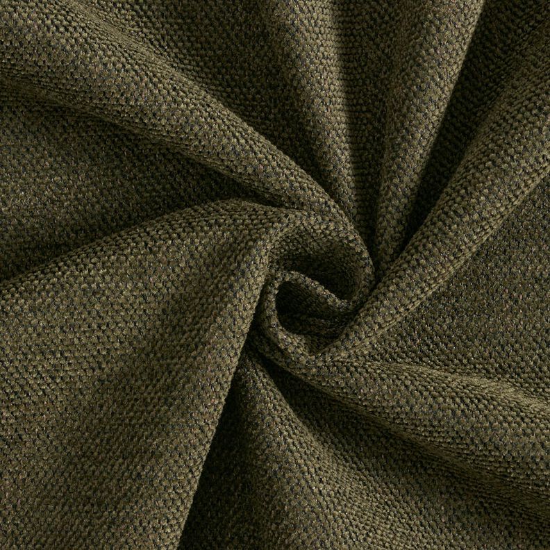 Stoppningstyg chenille-tyg – khaki,  image number 1