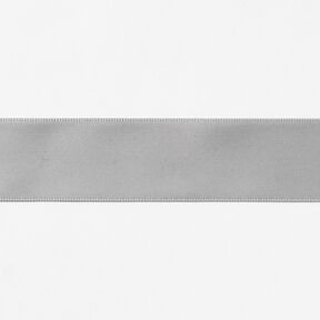 Satinband [25 mm] – ljusgrått, 