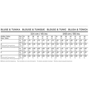 Blus / Tunika, Burda 6809, 