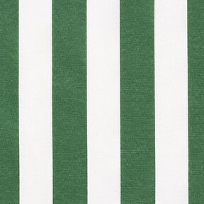 Dekorationstyg Canvas Ränder – grön/vit, 