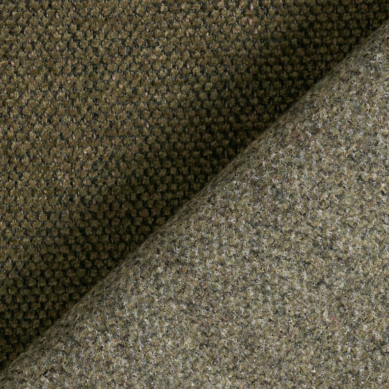 Stoppningstyg chenille-tyg – khaki,  image number 3