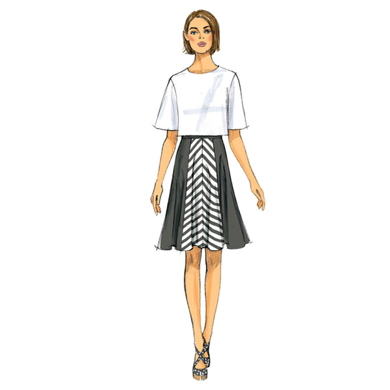 Kjol, Butterick 6179|40 - 48,  image number 2