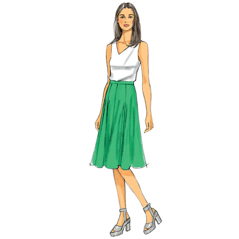 Kjol, Butterick 6179|40 - 48,  image number 3