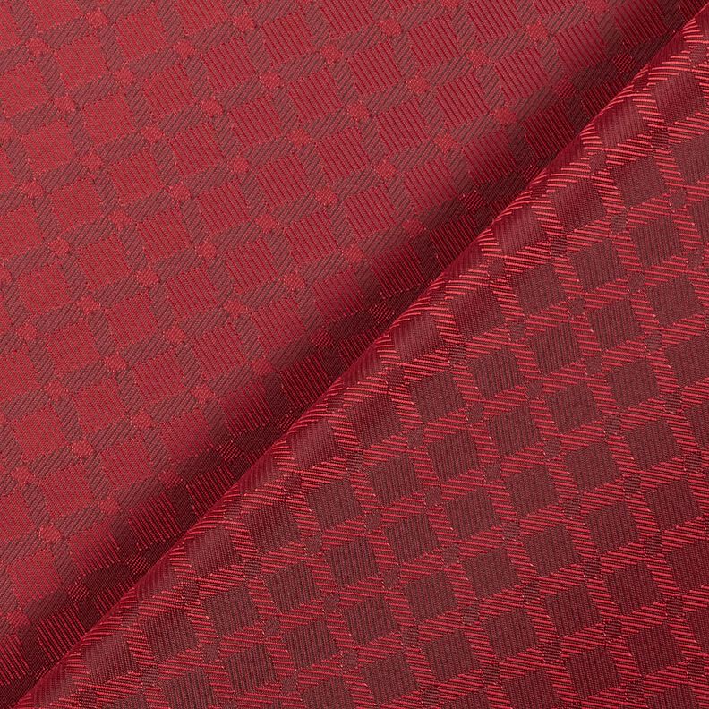 Fodertyg Jacquard romber – rött,  image number 4