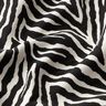 Dekorationstyg Jacquard zebra – elfenbensvit/svart,  thumbnail number 2