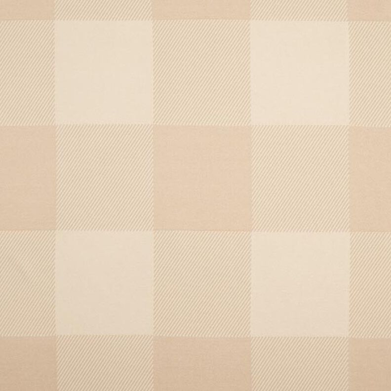 Dekorationstyg Jacquard Pläd Vichy – beige,  image number 1